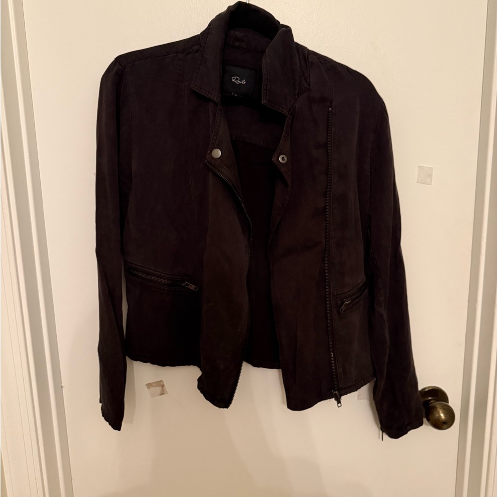 Rails Burgundy Leather Jacket